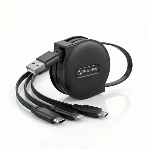 MultiCord Pro™ Retractable Fast Charger