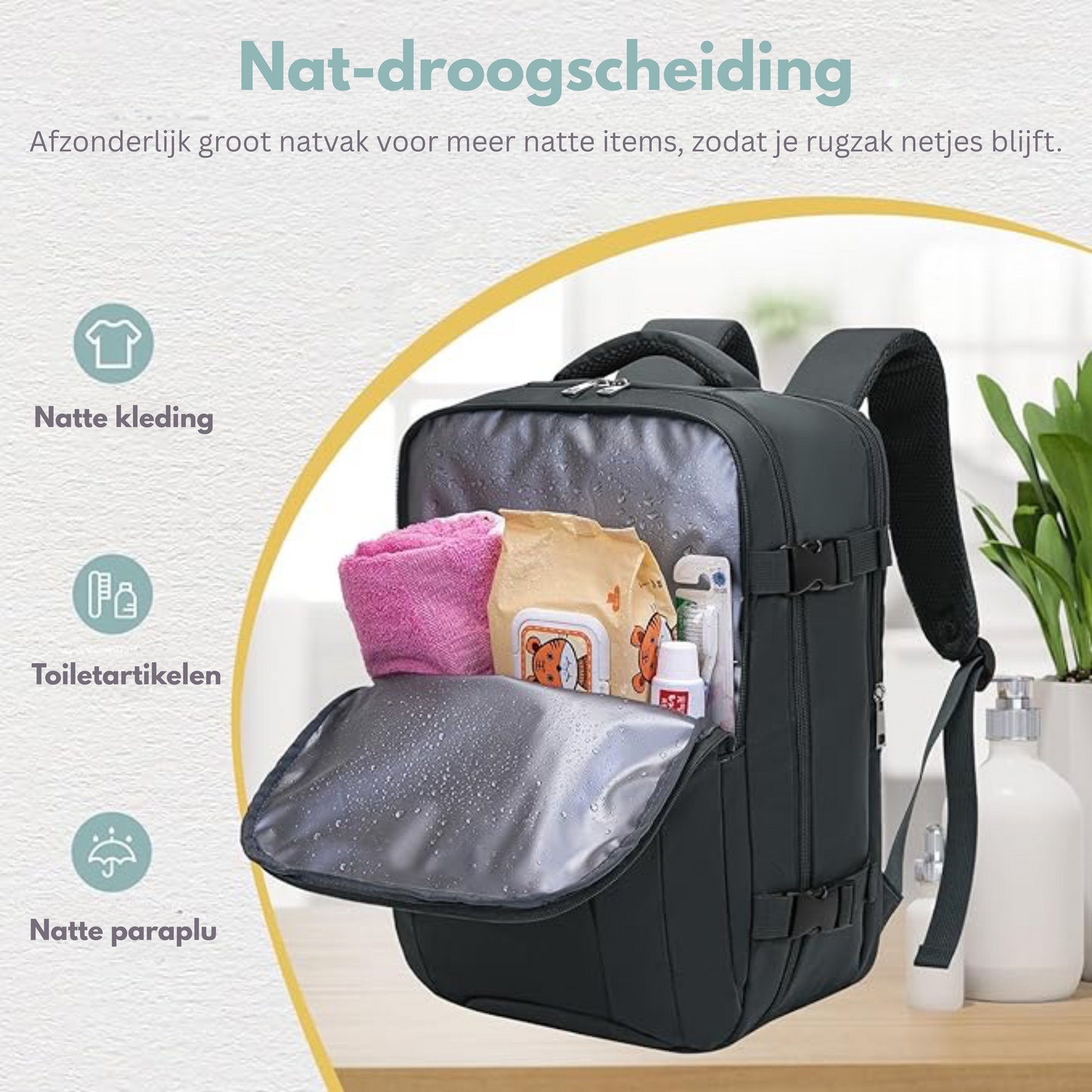 OptiPack™ — Multifunctional Backpack