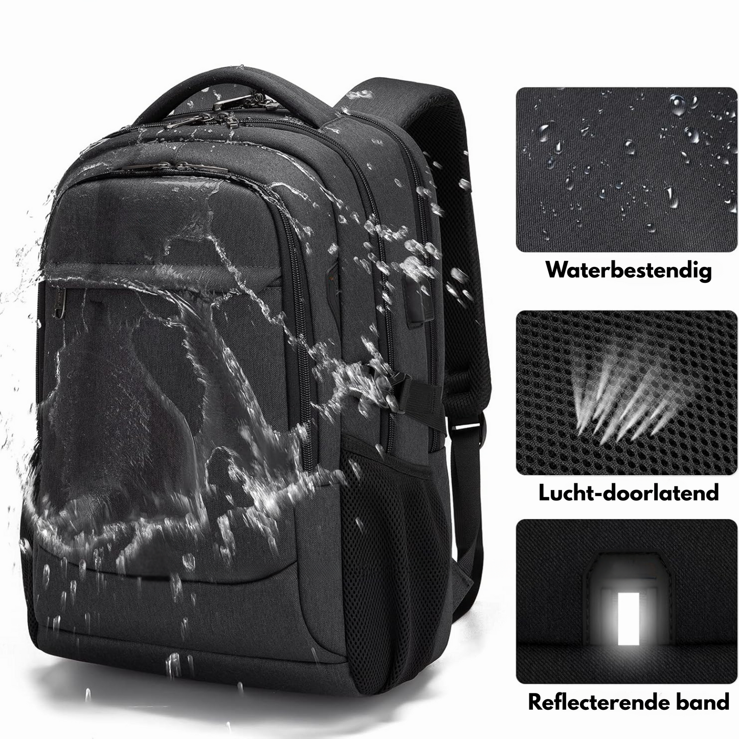 OptiPack™ — Multifunctional Backpack